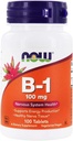 Jetzt Lebensmittel Vitamin B-1 (Thiamin), 100 Tabletten / 100mg (Pack von 2)