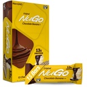 NuGo Protein Bar, Schokolade Banana, 13g Protein, Glutenfrei, 15 Count