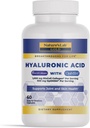 Nature's Lab Hyaluronsäure mit Biocell Collagen und MSM - Haut Hydration, Joint Health - 60 Kapseln (20 Tage Versorgung)