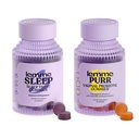 Lemme Sleep & Purr Bundle - Schlafgummies, eine drogenfreie Nachthilfe & Purr Vaginal Probiotische Gummis für Frauen - Glutenfrei, Gelatinefrei, Nicht-GVO - jeweils 60 Zählen