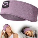 Perytong Bluetooth Stirnband mit kabellosen Schlaf-Earbuds für Side Sleepers, Workout, Laufen, Schlaflosigkeit, Reisen, Yoga