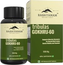 Generische Tribulas Gokhru-60 Gokshura Tabletten 1000mg | Ultra High Concentrated 60% Saponins | Verbessert Vigour | Tribulus Terrestris | für beide Männer und Frauen (60 Tabletten) (1)