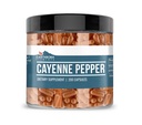 Erdnährende Elemente Cayenne Pfeffer 200 Kapseln, Rein und unverdünnt, keine Zusatzstoffe