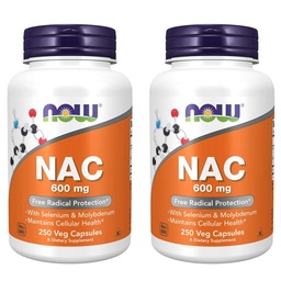 Jetzt Lebensmittel Nac-Acetyl Cystein 600mg, 250 Vcaps (500 (250X2))
