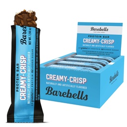 Barebells Protein Bars Creamy Crisp - 12 Count, 20g High Protein Treats - Chocolate Nutrition Bar mit 1g Gesamtzucker - On-The-Go Frühstück oder Post-Workout Snack