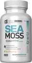 Sea Moss Capsules Irish Sea Moss Supplement mit Bio Burdock Root, Bladderwrack & Black Pepper | Boost Energy, Detox & Immune Support | Non-GMO, Vegan | Made in USA - 60 Count