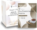 TRYALL Plant Based Pea Protein Pulver Isolieren (20g Protein) Reisebeutel (Hojicha, 10 Packungen)