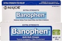 MAJOR Extra Strength Banophen - Anti-Itch Cream - Topical Analgesic Skin Protectant - Hilft Relieve Itches von Insektenstichen und Hautreizungen - 1 Oz. (1 Pack)