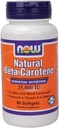 Jetzt Lebensmittel Beta Carotene (Natural) - 90 Softgels 6 Pack