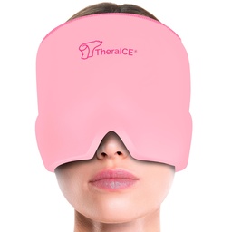 TheraICE Headache Relief Cap, Migraine Ice Pack Maske Produkte, Frauen Cooling Gel Hat, Gesicht Kaltkompress Kopf Wrap für Ihren Stress. Großes Geburtstagsgeschenk für Mutter, Schwester, Großmutter, Freundin, & Lehrer