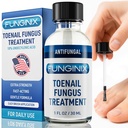 FUNGINIX Toenail Fungus Treatment Extra Strength - Antifungal Nail Behandlung mit 10% Undecylensäure & Teebaumöl - Nourished by 15+ Natural Oils & Botanicals - Made in USA (Packaging May Vary)
