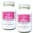 Alle Thiamin Vitamin B1 50 mg, 2 X 60 Kapseln