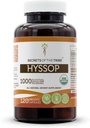 Secrets of the Tribe Hyssop USDA Organic Capsules | Certified Organic Vegetarische Kapseln, pflanzliche Nahrungsergänzung | Hyssopus officinalis Dried Herb (120 Count)