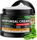 Antifungal Creme für Sportler Fuß, Ringworm & Jock Itch - Clotrimazol 1% Made in USA - Extra Strength Ring Worm, Jock Itch Cream, Anti Fungal Athletes Fußbehandlung für Menschen Haut Pilz - 2 Unze