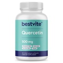 BESTVITE Quercetin 500mg (120 vegetarische Kapseln) - No Stearates - No Silicon Dioxide - Vegan - Non GMO - Glutenfrei