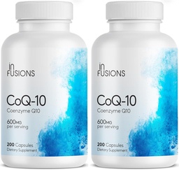 Infusionen Maximale Stärke Reine CoQ10 600mg 200 Kapseln Hohe Absorption Gluten Freie Nicht-GMO (2)