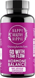 Hormon Balance für Frauen 180 Ct – PMS Unterstützung Ergänzung für Frauen, Menopause & Perimenopause | Bloating Relief, Menstrual Cramp, Mood, PMDD | Chasteberry, Black Cohosh, Dong Quai | Vegan, Non-GMO