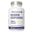 Diosmin Hesperidin 1200 mg Complex, 240 Kapseln, Citrus Bioflavonoids Rich Fruit Extract, 100% Vegetarisch, Non-GMO & Glutenfrei (180 Count (Pack von 1))