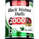 FITO MEDIC's Lab - Black Walnut Hull, Pure - Black Walnut- 2000 mg pro Servierung, zur Reinigung und Entgiftung, Ultra hohe Absorption.