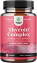 Fortgeschrittene Schilddrüse Unterstützung für Frauen mit Ashwagandha - Adaptogene Schilddrüse Ergänzung mit L Tyrosin Rhodiola und Astragalus Wurzel - Non-GMO Balancing Herbal Thyroid Energy Women’s Health Supplement