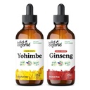 Wild & Organic Yohimbe Tinktur 4 fl oz & Ginseng Tinktur 4 fl oz