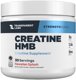 Transparente Labs Kreatin HMB - Kreatin-Monohydrat-Pulver mit HMB für Muskelwachstum, erhöhte Kraft, verbesserte Energieleistung und verbesserte sportliche Leistung - 30 Portionen, Hawaiian Splash