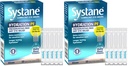Alcon Systane Hydration Preservative-Free Lubricant Eye Drops, Transparent, 0.6 Fl Oz, 30 Count (Pack of 2)