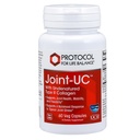 PROTOKOLL FÜR LIFE BALANCE Joint-UC mit ungesättigten Typ II Collagen- Calcium & 70+ Trace Minerals - Immununterstützungsergänzung - Non-GMO & Dairy Free - 60 Veg Caps