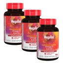 MegaRed Ultra Strength 1000mg Omega-3 Krill Öl Supplement mit EPA / DHA, Astaxanthin & Phospholipide, kein Fischöl Nachgeschmack unterstützt Herz, Gehirn, Gelenk- und Augengesundheit, 60 Count Softgels (3 Packung)
