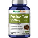 NusaPure Essiac Tea 1350 mg 180 Veggie Caps (Vegetarisch, Non-GMO)