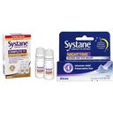 Systane COMPLETE PF Multi-Dosis Konservierungsmittel Freie trockene Augentropfen 20ml(Pack mit 2 – 10mL Flaschen) (Verpackung kann variieren) und Systane Nachtschmiermittel Augensalbe 3,5g Tube Bundle