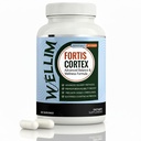 WNW Wellim Fortis Cortex Kapseln, tägliche Wellness-Ergänzung, 60 Kapseln (30-Tage-Versorgung) (1pcs)