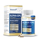 Ultra Alpha-GPC - 13-in-1 mit Lion's Mane, Uridin, Bacopa, Rhodiola - Max Absorption - Nicht-GVO, Glutenfrei, Labor getestet (150 Count (Paket von 1))