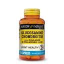 MASON NATURAL Glucosamin Chondroitin mit Kollagen & Hyaluronsäure, 45-Tage-Versorgungskapseln für normales Gelenk, Mobilität, Flexibilität und Alterung Unterstützung, 90 Kapseln