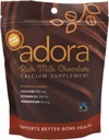 Adora Premium Vitamin D3 Magnesium und Calcium Supplement, 500 mg, Milchschokolade, 30 Count (Pack mit 2)