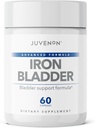 Juvenon Eisen Bladder - Kräuterergänzung für gesunde Blase Funktion - Inkontinenz Unterstützung mit Kürbis Seed Extrakt, Soja Germ Extrakt, Saw Palmetto