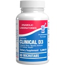 Starkes Vitamin D3 5000 IE - Klinische Formel Vitamin D Ergänzung für Männer und Frauen für Knochenzähne Muskelstimmung und Immununterstützung - Vegetarische Mikrotabs mit hoher Absorption (60 Tage Versorgung)