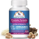 Krebswissenschaften Prostata Wellness Ergänzungen für Männer, USDA zertifizierte organische Pilze Extrakt, Extra Stärke 1.500 mg, Hohe Potenz 40% Beta-Glucans, Immune, Anti-Aging, Antioxidantien, 120 Kapseln