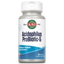 KAL Acidophilus Tabletten, Probiotic-5 Kapseln, 3 Bil, 60 Count