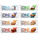 ONE Protein Bars, Sampler Variety Pack, Glutenfrei mit 20g Protein und 1g Zucker, Pantry Staples, 2.12 oz (8 Count)