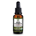 Bio Black Seed Oil - USDA Certified Cold Pressed Glass Bottle Über 1.5% Thymoquinone 3X Stärke Türkisch Schwarz Cumin Nigella Sativa nicht GMO 100% reines Schwarzes Öl (1oz Glas Dropper Bottle)