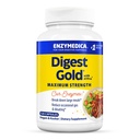 Enzymedica Digest Gold + ATPro, Maximum Strength Enzyme Formula, verhindert Bloating und Gas, 14 Schlüsselenzyme einschließlich Amylase, Protease, Lipase und Lactase, 120 Kapseln