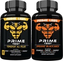 Prime Labs Tongkat Ali Plus (60 ct) + Bio Black Maca Kapseln (60 ct)