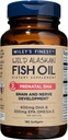 Wiley's Finest Wild Alaskan Fish Oil Prenatal DHA - 900mg EPA und DHA Omega-3s für schwangere Frauen und Pflegemuttern - 180 Softgels (90 Prenatal Vitamin Servings)