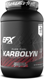 EFX Sports Karbolyn Fuel | Fast-Absorbierendes Kohlenhydratpulver | Carb Load, Sustained Energy, Quick Recovery | Stimulant Free | 37 Servings (Kherry Bomb)