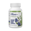 Tru Immunität Boost, Immununterstützungsergänzung, Immun Booster Vitamine für Erwachsene mit Elderberry, Echinacea, Vitamin C, Propolis und Beta Glucans, 60 Vegan Kapseln