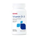 GNC Vitamin D3 50mcg Supplement, unterstützt Zähne und Knochengesundheit, 180 Servierungen