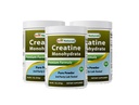 Best Naturals Creatine Monohydrate 1 Lb reines Pulver (1 LB (Pack von 3))