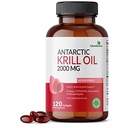 Futurebiotics Antarctic Krill Oil 2000mg mit Astaxanthin, Omega-3s EPA, DHA und Phospholipiden - 100% Pure Premium Krill Oil Heavy Metal Tested, Non GMO – 120 Softgels