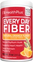 Gesundheit Plus Jeden Tag Fiber Digestive Unterstützung | Keine künstlichen Aromen | Tägliche Faser für Toxin Elimination zu reduzieren Bloating | Psyllium Husk | Orange Flavor | 9 Unzen, 36 Servierungen.
